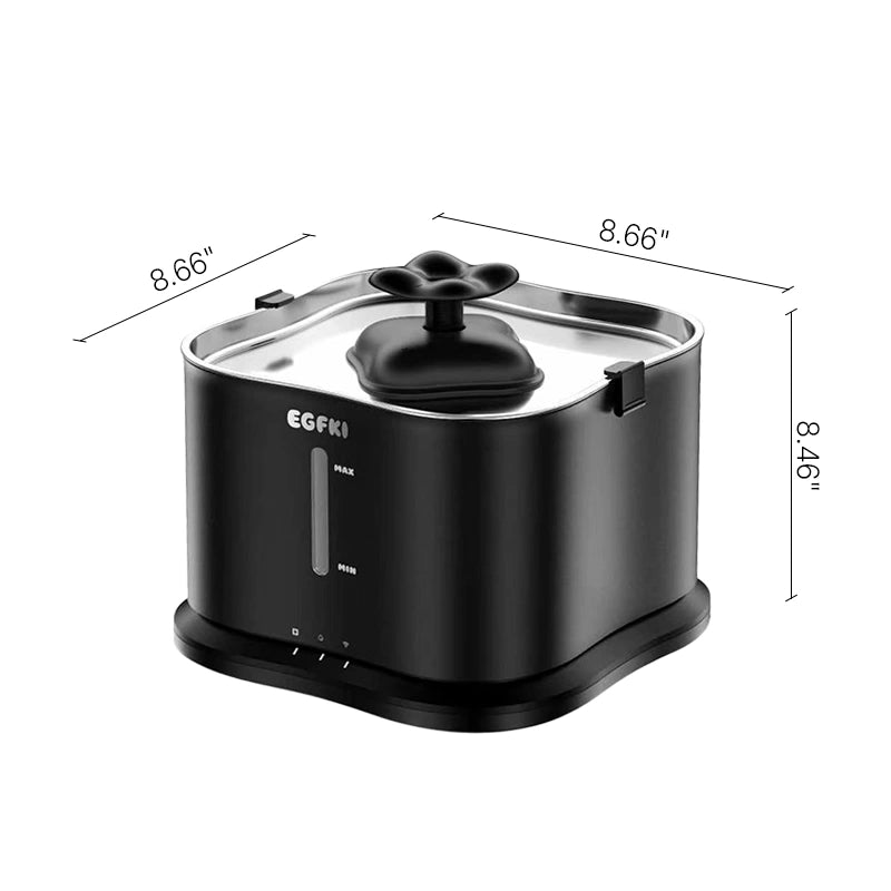 EGFKI product specifications and box contents